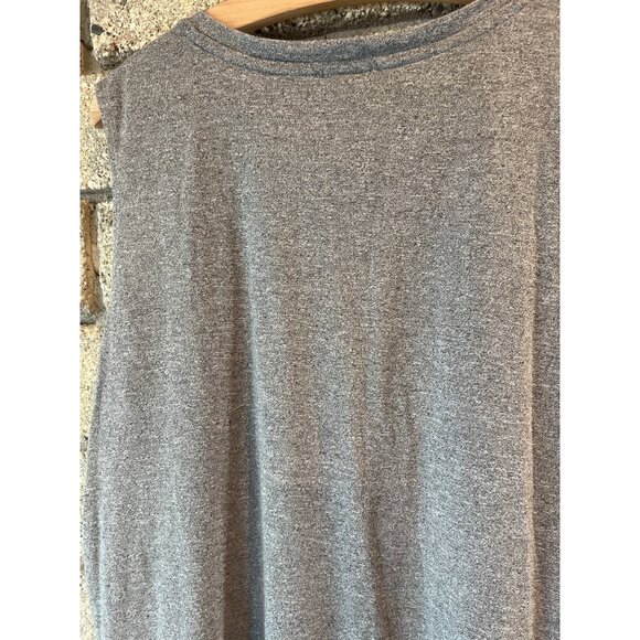 Splendid Heather Grey Sleeveless Layered Tank Top L - Picture 6 of 6